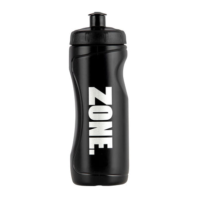 Zone vannflaske Thirsty i sort/sølv.  Rommer 0,6 liter.
