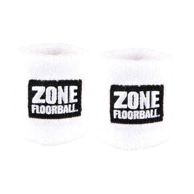 Elastisk og rent armbånd i 100% polyester med lang størrelse og passform. Vevet ZONEFLOORBALL logo. 