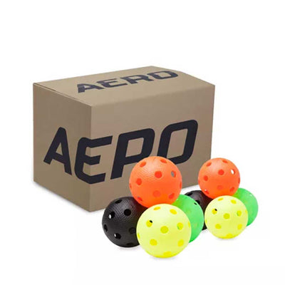 Salming Aero Plus gir mindre luftmotstand noe som gjør at ballen beholder hastigheten over lengre tid ved et skudd. 