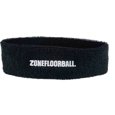 Elastisk pannebånd med ZONEFLOORBALL logo. 