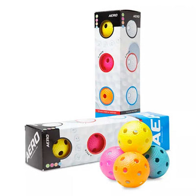 Salming Aero innebandyball er verdens mest solgte innebandyball.  Gjennom tilbakemeldinger fra innebandyspillere har ballen blitt produsert på en slik måte at ballen fremstår som en av de beste innebandyballene på markedet. 
