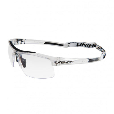 ENERGY er Unihocs siste innovasjon innen briller, og det er en litt større modell med gummipanel montert på innsiden av innfatningene.