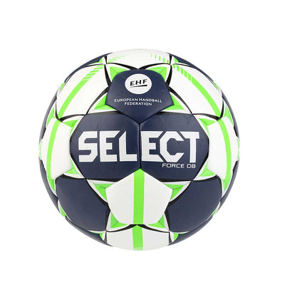 Select Force DB håndball er en eksklusiv kamp-, og treningsball til en gunstig pris. Ballen er produsert i en ny soft - feel teknologi i syntetisk lær som gir et fantastisk grep, selv uten lister.